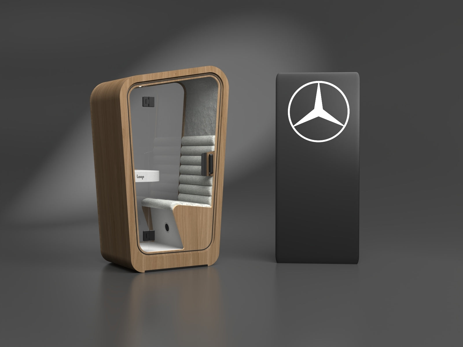 The Mercedes-Benz Solo Booth